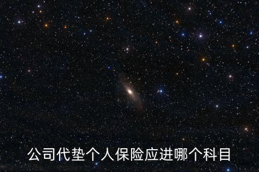 集團內部關聯公司的代墊款項做什么科目，公司代墊個人保險應進哪個科目