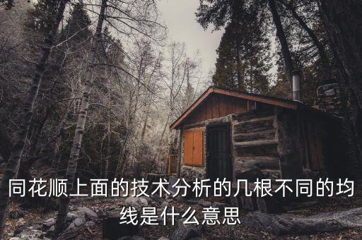 同花順技術分析圖的哪些水平虛線什么意思，同花順 分時圖出現水平線