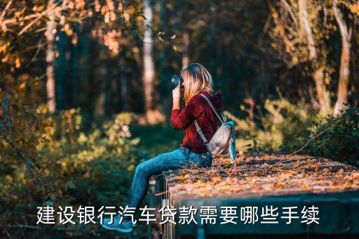 車貸款需要什么手續建設銀行，個人去建行辦理汽車貸款需要哪些流程