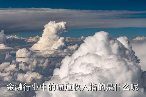 銀行通道費是什么意思，銀行融資租賃保理業務通道費怎么給
