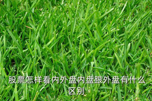 股票怎樣看內外盤內盤跟外盤有什么區(qū)別