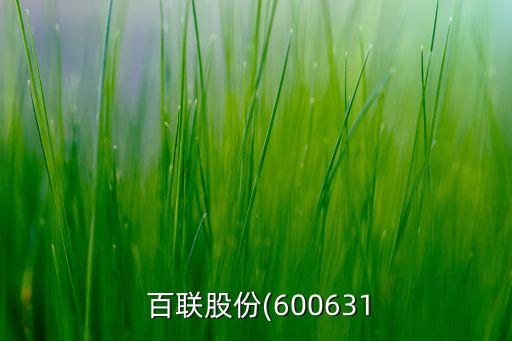  百聯股份(600631