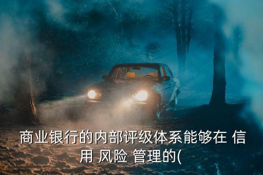 商業銀行信用風險管理的必要性
