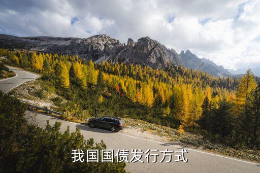 我國國債發行方式