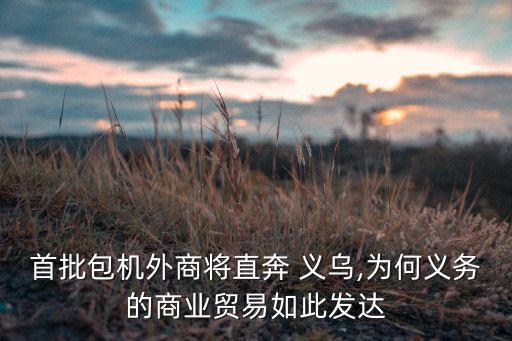 義烏外貿公司客源