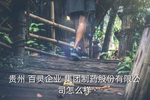 貴州 百靈企業 集團制藥股份有限公司怎么樣