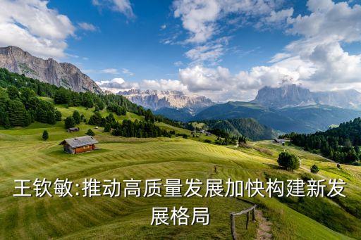 王欽敏:推動高質量發展加快構建新發展格局