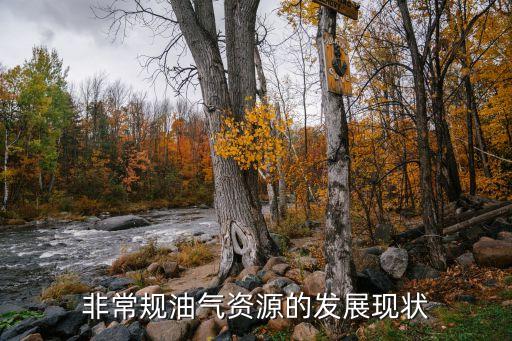 非常規油氣資源的發展現狀
