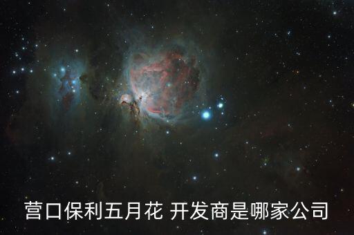營(yíng)口保利五月花 開(kāi)發(fā)商是哪家公司