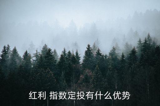 紅利 指數定投有什么優勢