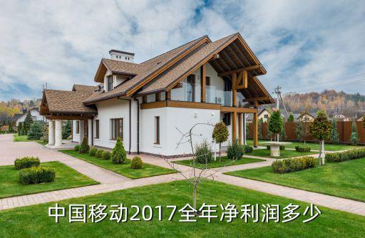 中國移動固網收入