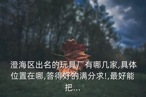 上海澄海企業發展股份有限公司,廣東澄海酒廠股份有限公司