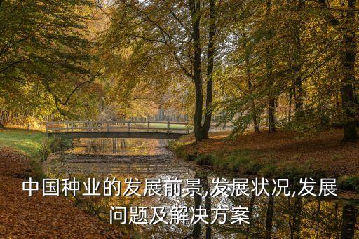 中國種業的發展前景,發展狀況,發展問題及解決方案
