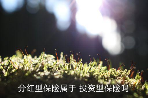 保險算投資嗎,企業年金算投資型保險嗎