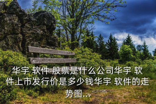 華宇 軟件 股票是什么公司華宇 軟件上市發行價是多少錢華宇 軟件的走勢圖...