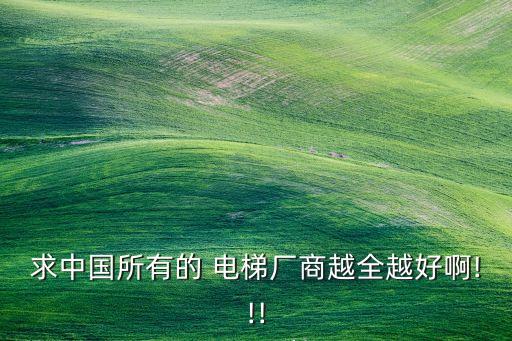 湖北廣財電梯有限公司,湖北優力維特電梯有限公司