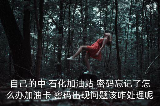 自己的中 石化加油站 密碼忘記了怎么辦加油卡 密碼出現問題該咋處理呢