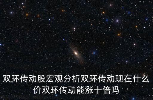 雙環傳動股宏觀分析雙環傳動現在什么價雙環傳動能漲十倍嗎
