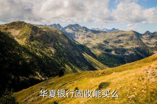 華夏銀行理財產品說明書