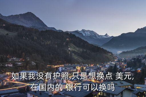 銀行可以換美元嗎,中國農業銀行可以換美元嗎
