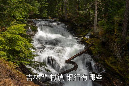 吉林省 村鎮 銀行有哪些