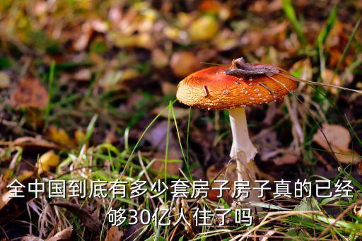 中國房屋數量,中國城鎮房屋數量