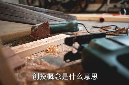  創投概念是什么意思