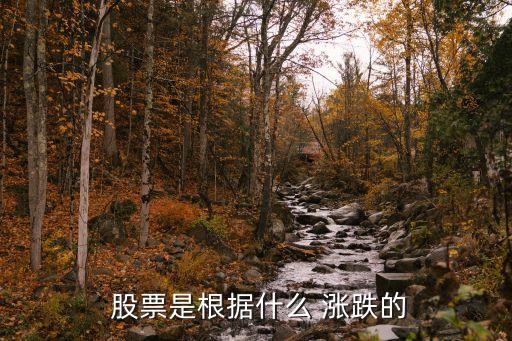  股票是根據什么 漲跌的