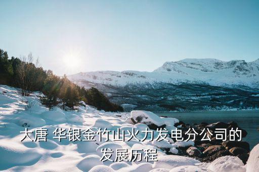 大唐華銀懷化石煤資源開發有限公司